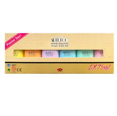 Akrilik Boya Pastel Tonlar 6X75ML N:070I-AS2