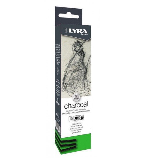 Thin Charcoal Doğal Füzen 3-4mm 15 Adet