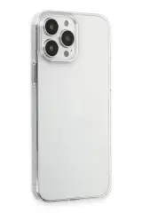 Newface İphone 15 Pro Max Kılıf Pc Sert Şeffaf Kapak - Şeffaf