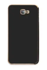 Newface Samsung Galaxy J7 Prime Kılıf Volet Silikon - Siyah