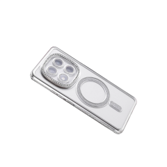 Xiaomi Redmi Note 14 Pro 5g Joke Simli Magneticsafe Kılıf - Gümüş