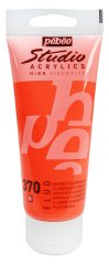 Studio Akrilik Boya - Fluorescent Orange - 100ml - N:370