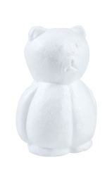 Strafor Köpük Obje - Ayı - 13x9cm