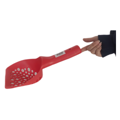 Markapet Kedi Kumu Küreği X Large 15 X 9 X 31 cm Kırmızı