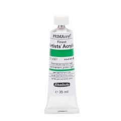 PRİMAcryl Artist Akrilik Boya - Permanent Green Light - 35ml - Seri 2