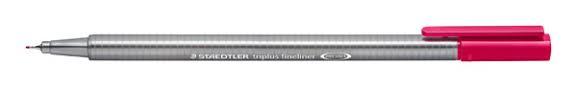 Üçgen Fineliner - 0.3 mm - Kırmızı