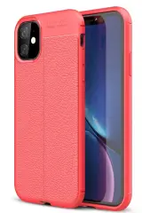Newface İphone 11 Kılıf Auto Focus Kapak - Kırmızı