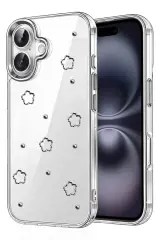 Newface Apple İphone 17 Fiyonk Desenli Kapak - Desen 2