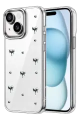 Newface Apple İphone 14 Fiyonk Desenli Kapak - Desen 1