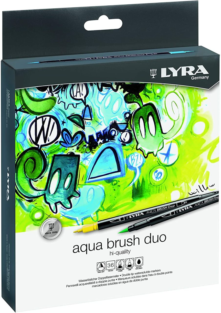 Aqua Brush Duo Keçeli Kalem Seti 36 Renk N:6521360