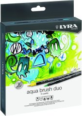 Aqua Brush Duo Keçeli Kalem Seti 36 Renk N:6521360