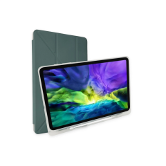 İpad 2022 10.9 (10.nesil) Kılıf Kalemlikli Mars Tablet Kılıfı - Koyu Yeşil