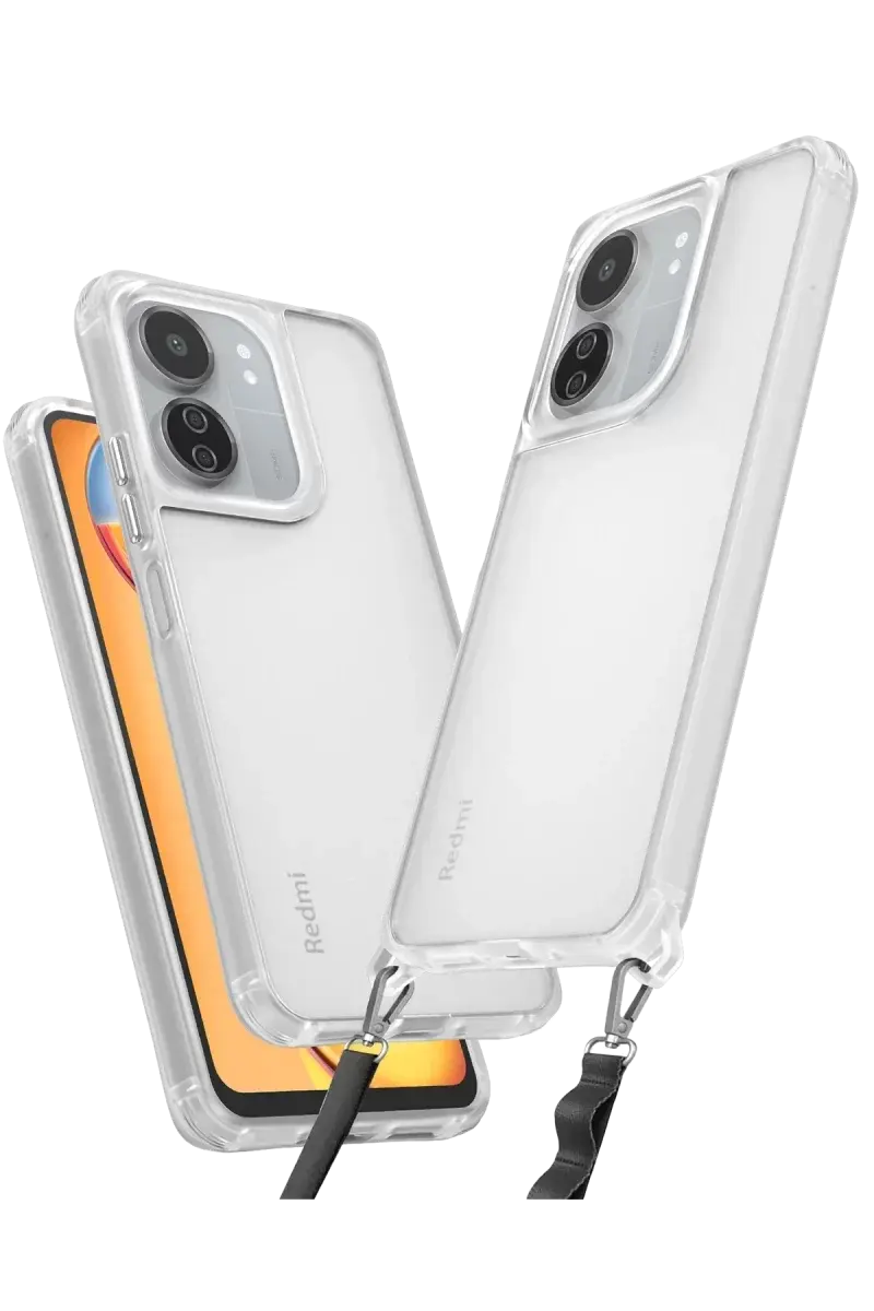 Newface Xiaomi Redmi 13c Kılıf Penta Silikon Kılıf - Şeffaf