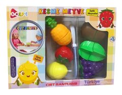 King Toys 70470 Tatlı Meyveler Kesme Seti 14 Parça