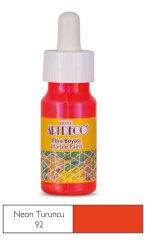 Ebru Boyası 30ml - Neon Turuncu