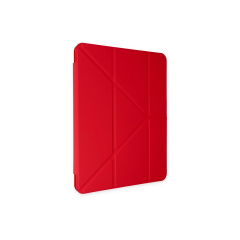 İpad 2022 10.9 (10.nesil) Kılıf Kalemlikli Mars Tablet Kılıfı - Kırmızı