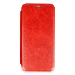 İphone 16 Plus Kılıf Flip Cover - Kırmızı