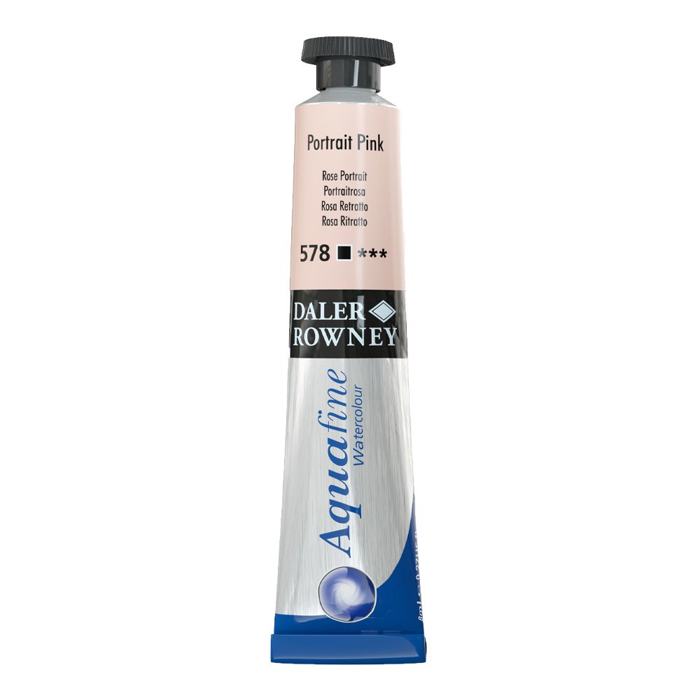 Aquafine Tüp Suluboya 8ml N:578 Portrait Pink