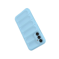 Samsung Galaxy M34 5g Kılıf Optimum Silikon - Sky Blue
