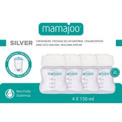 Mamajoo Termal Çanta ve 4'lü Anne Sütü Saklama Kabı Seti