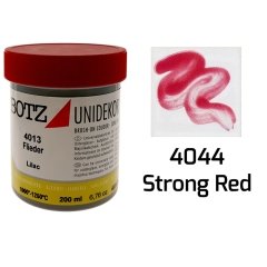 Unidekor Sır Altı Boyası 200ml N:4044 Strong Red
