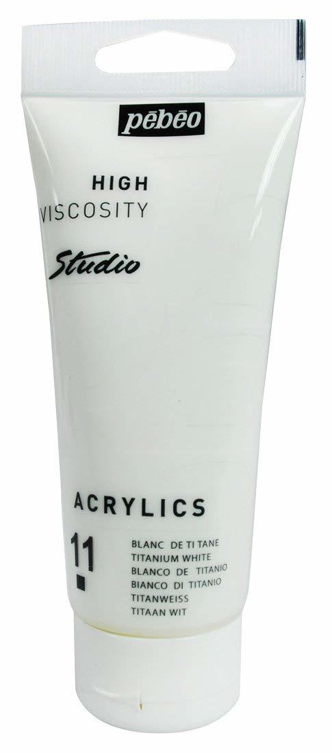 Studio Akrilik Boya - Titanium White - 100ml - N:11