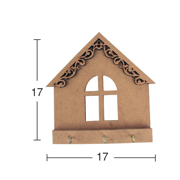 Ahşap Cumbalı Anahtarlık N:A032