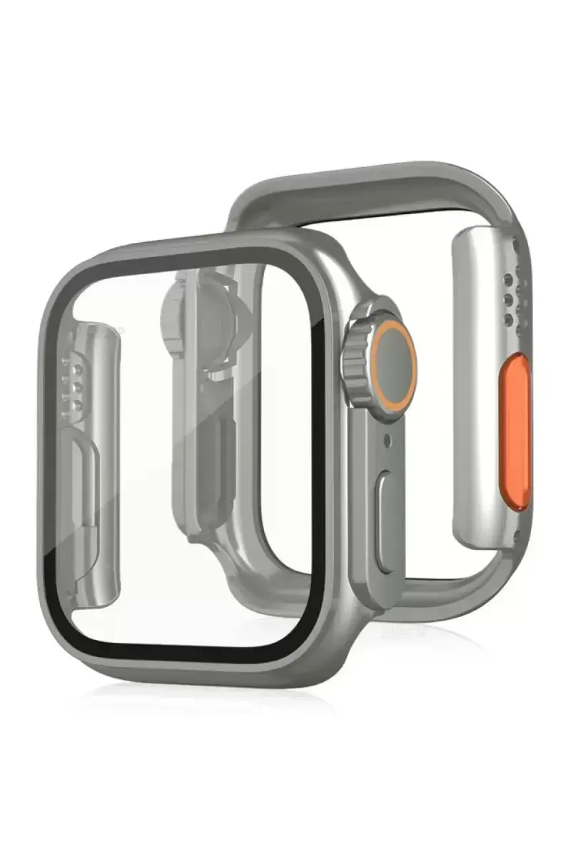 Newface Apple Watch 44mm Watch 49mm Kasa Dönüştürücü Ve Ekran Koruyucu - Yıldız Işığı
