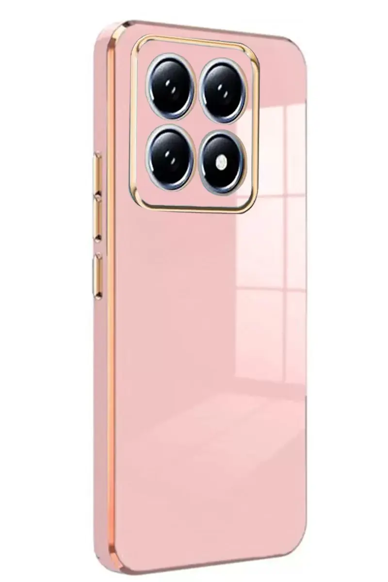Newface Xiaomi Mi 14t Pro Volet Silikon - Pembe