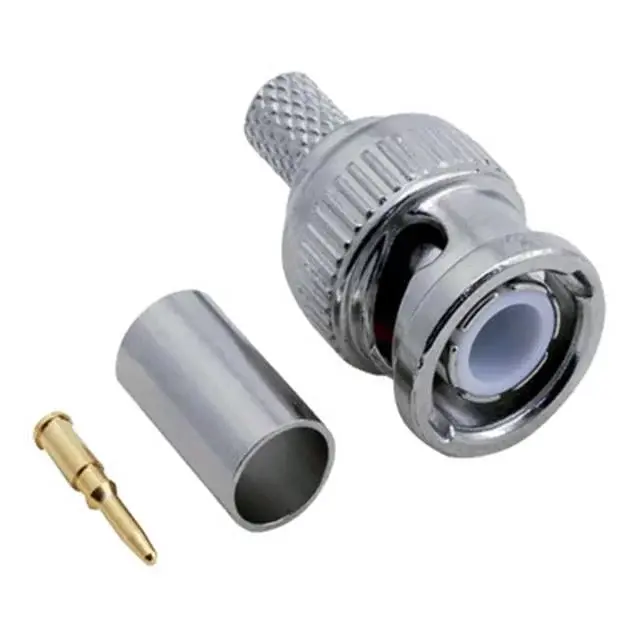 Erkek Sıkmalı Rg 59 Bnc Konnektör