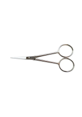 009-400 Ayrık Saplı Nakış Makası No: 4 İnç / 10,16 Cm - Nikel Kaplama