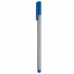 Üçgen Fineliner - 0.3 mm - Mavi