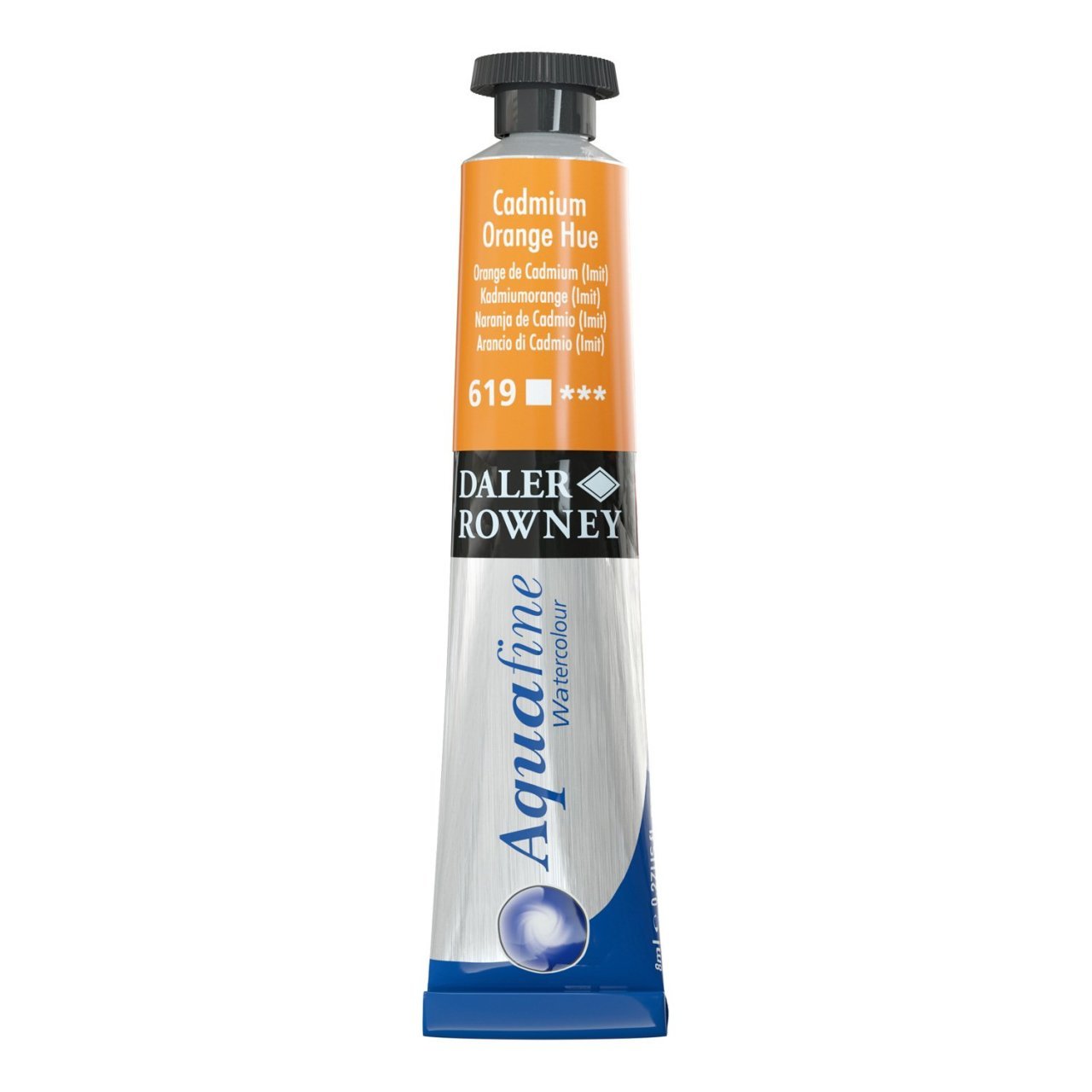 Aquafine Tüp Suluboya 8ml N:619 Cadmium Orange Hue