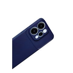 Oppo Reno 15 Auto Focus Karbon Kapak - Lacivert