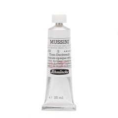 Mussini Yağlı Boya 35ml. Seri 1 N:103 Titanium Opaque White