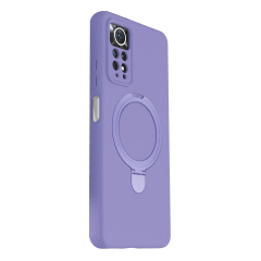 Xiaomi Redmi Note 12 Pro 4g Regal Magsafe Standlı Kapak - Lila