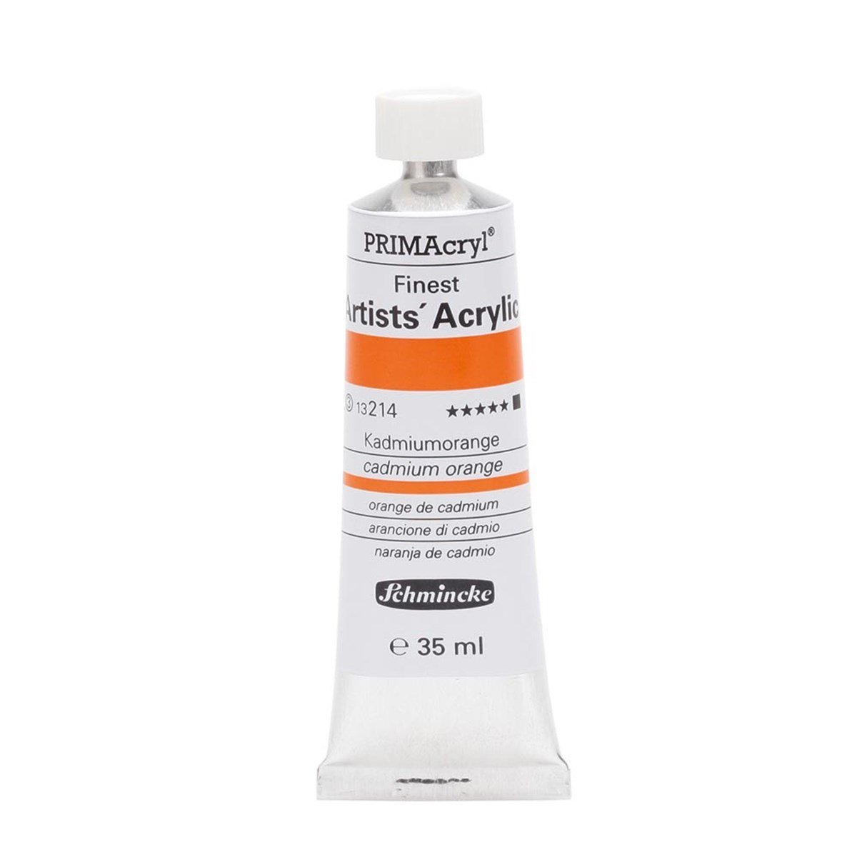 PRİMAcryl Artist Akrilik Boya - Cadmium Orange - 35ml - Seri 3