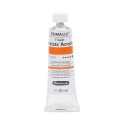 PRİMAcryl Artist Akrilik Boya - Cadmium Orange - 35ml - Seri 3