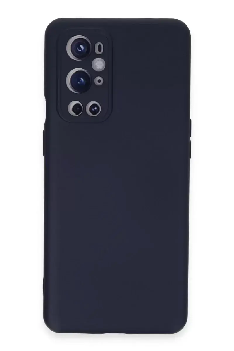 Newface One Plus 9 Pro Kılıf Nano İçi Kadife Silikon - Lacivert
