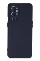 Newface One Plus 9 Pro Kılıf Nano İçi Kadife Silikon - Lacivert