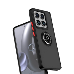 Xiaomi Mi 14t Pro Kılıf Montreal Yüzüklü Silikon Kapak - Kırmızı
