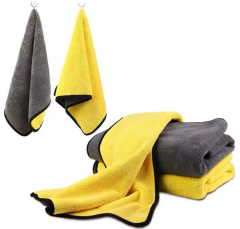 Yünlü Mikrofiber Araba Temizlik Bezi 50x70