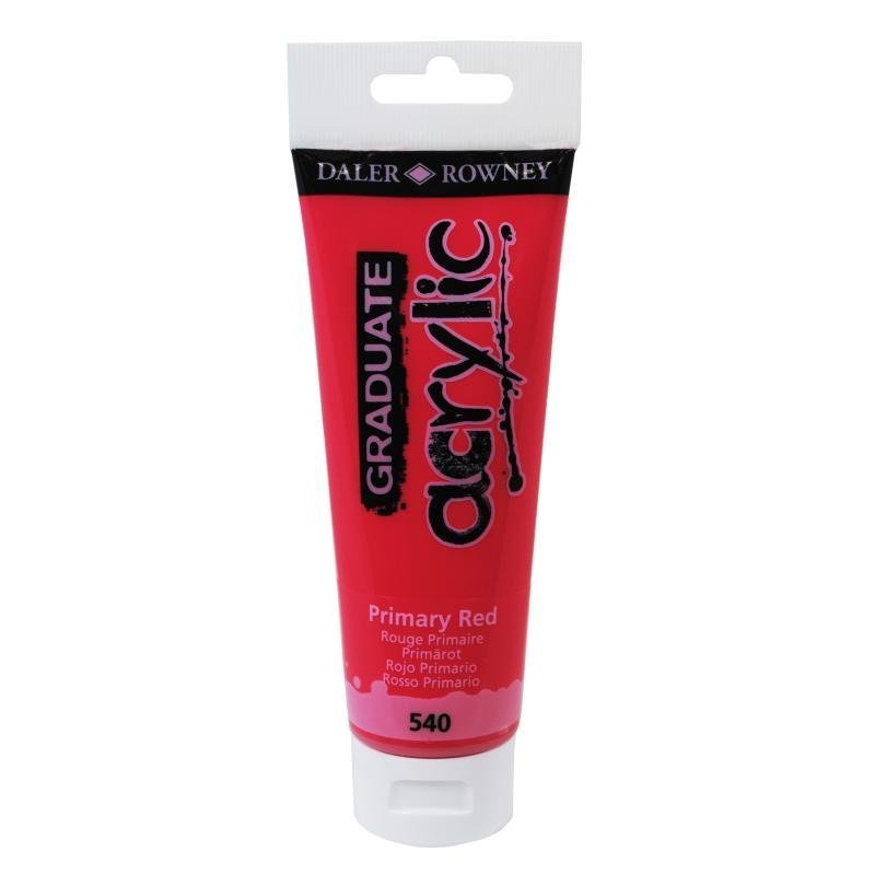 Graduate Akrilik Boya 120ml 540 Primary Red