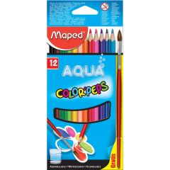 Color'peps Aqua Suluboya Kalemi 12 Renk
