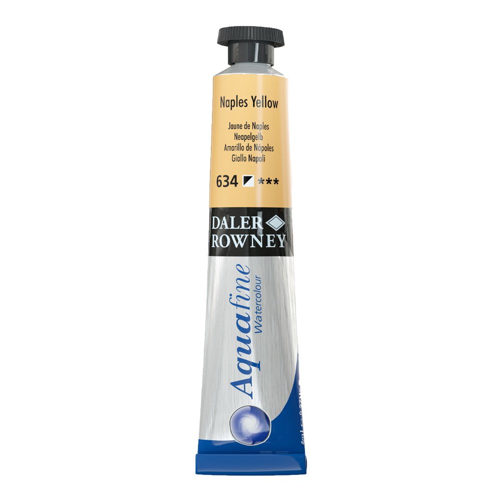 Aquafine Tüp Suluboya 8ml N:634 Napler Yellow