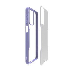 Samsung Galaxy A23 4g Kılıf Platin Silikon - Kırmızı