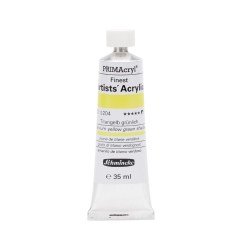 PRİMAcryl Artist Akrilik Boya - Titanium Yellow Green Shade - 35ml - Seri 2