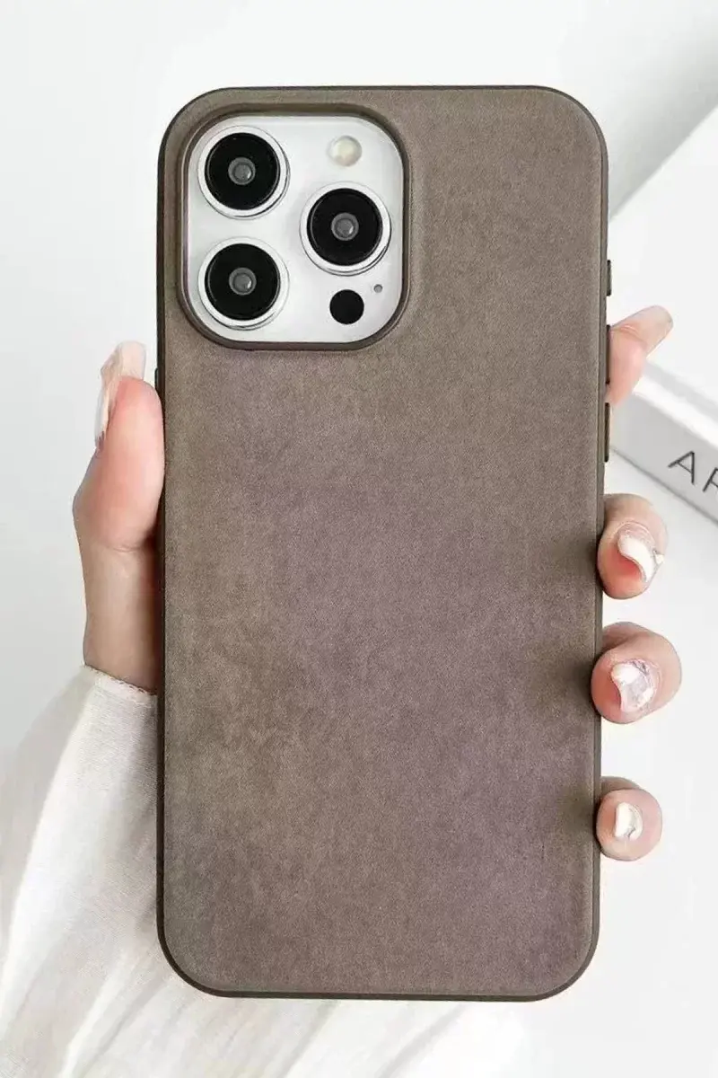 Newface İphone 15 Pro Kılıf Karen Magsafe Kapak - Kahverengi