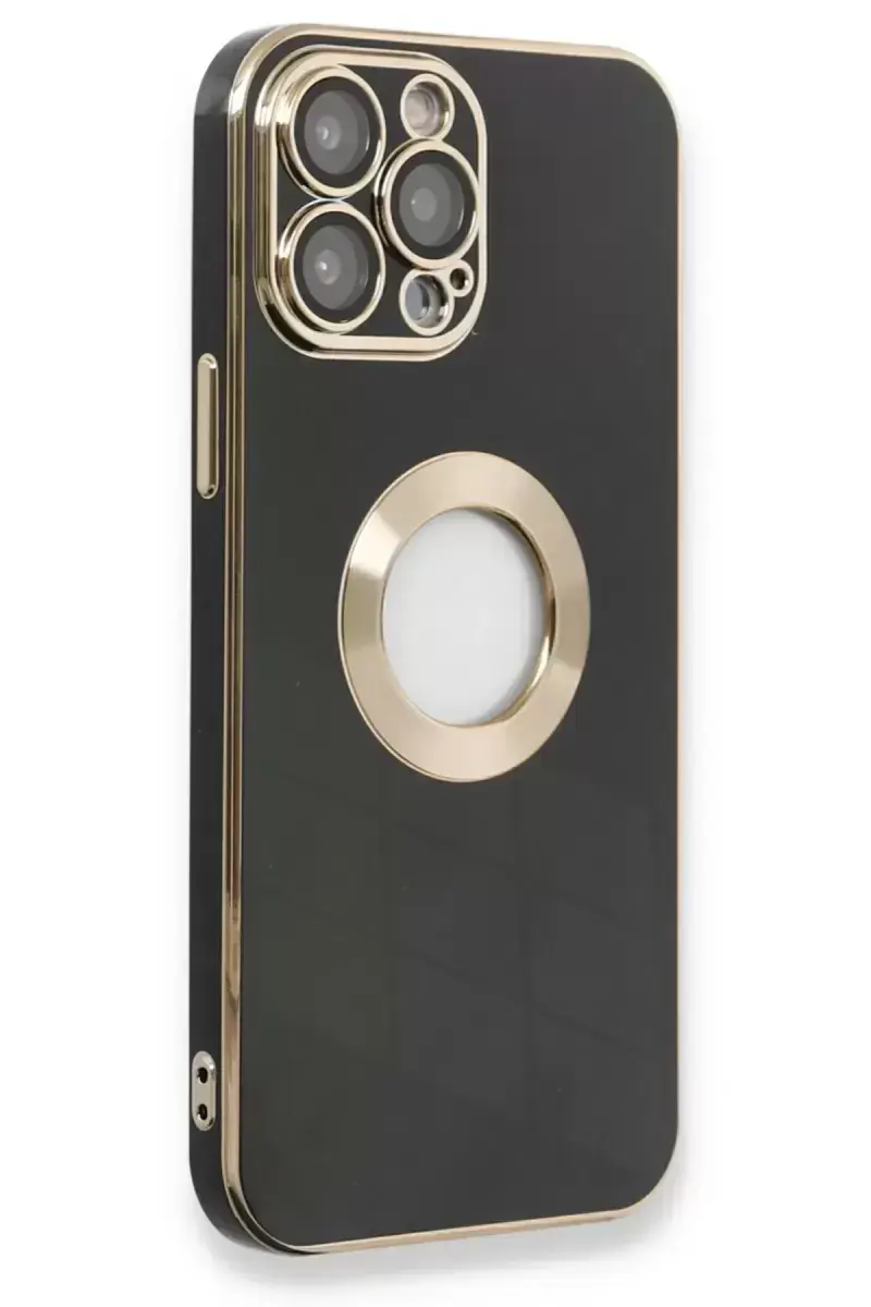 Newface İphone 13 Pro Max Kılıf Store Silikon - Siyah