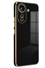 Newface Xiaomi Redmi 13c Kılıf Volet Silikon - Siyah